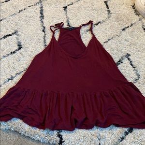 Burgundy Tank Top